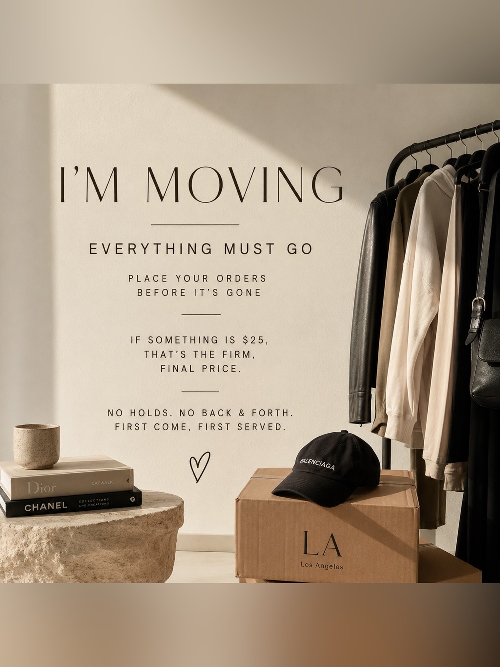 Moving Sale!!!